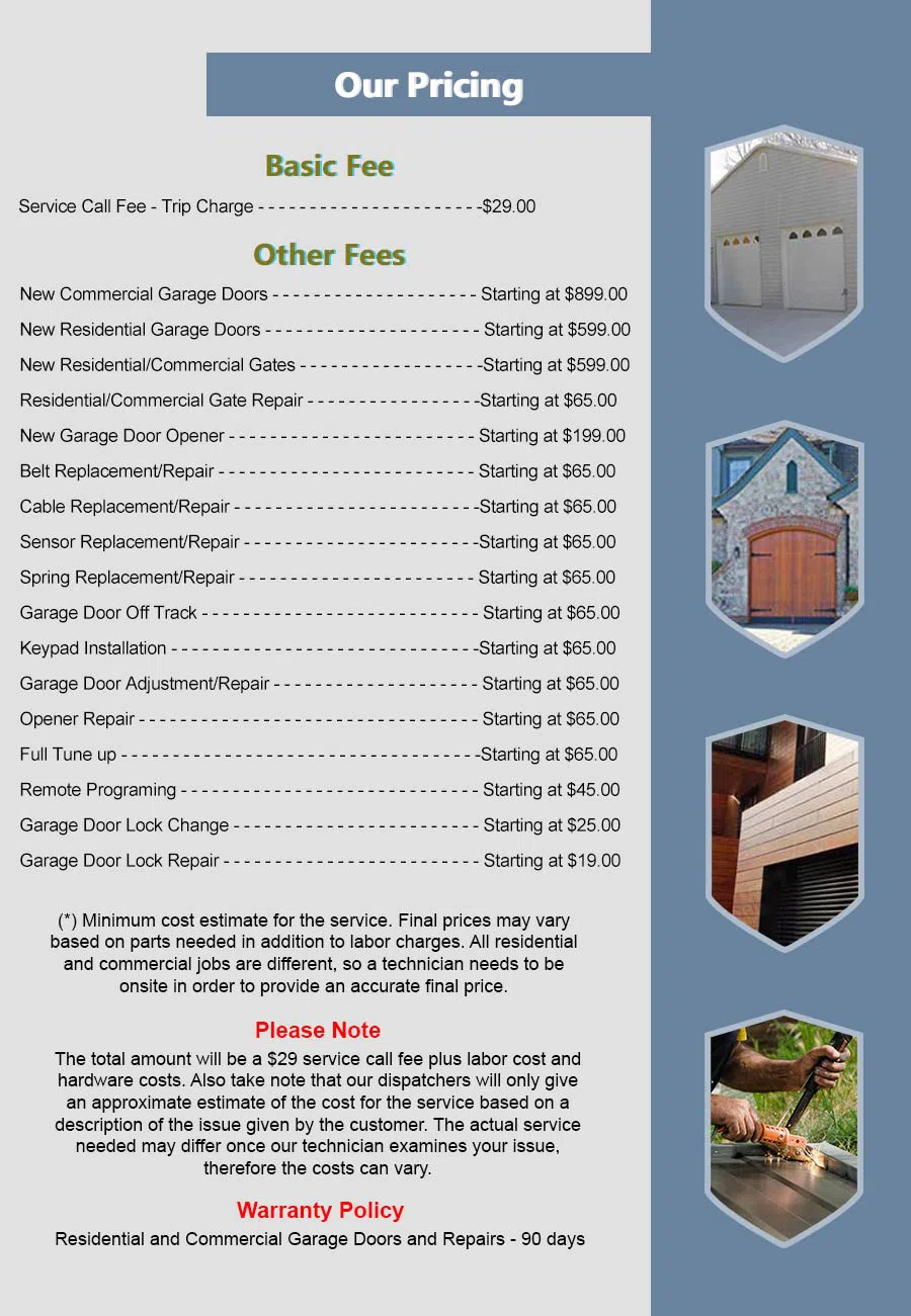 HighTech Garage Door Houston, TX 713-929-3073